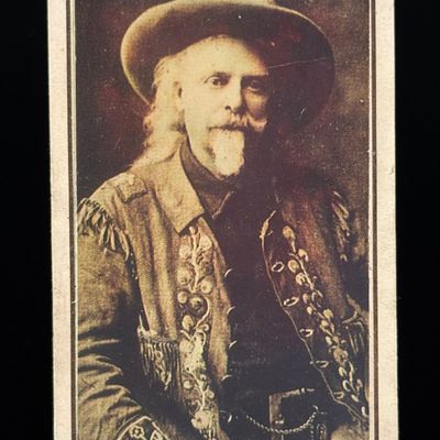 1884 Buffalo Bill Cody Wild West Show Souvenir Trade Card