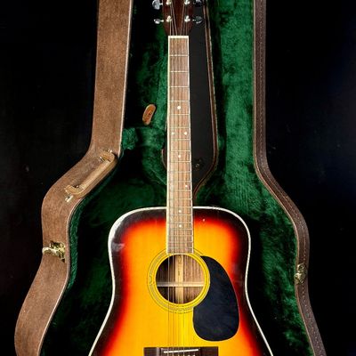 1978 Takamine F-360SD Lawsuit Era Sunburst Dreadnought Acoustic Guitar