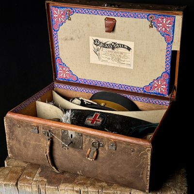 Knights Templar Masonic Regalia Set by Henderson-Ames Company in Original Trunk