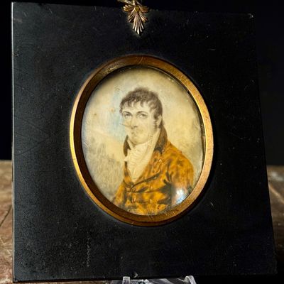 British School, 19th Century 'Portrait of Peter Murrell'