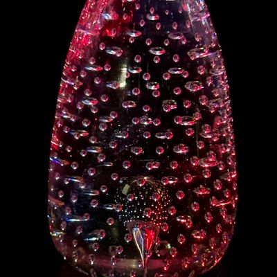 Rare Steuben Art Glass Luminor Illuminated Sculpture