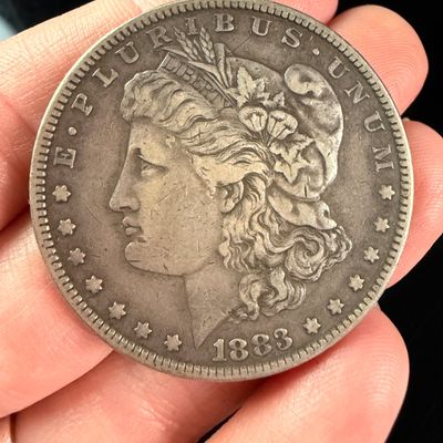 Sale Photo Thumbnail #213: 1883 US Morgan Silver Dollar