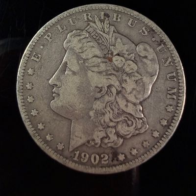 Sale Photo Thumbnail #16: 1902 United States Morgan Silver Dollar Philadelphia Mint 90 Percent Silver
