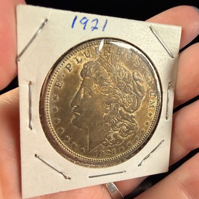 Sale Photo Thumbnail #89: 1921 US Morgan Silver Dollar