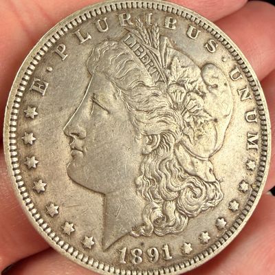 Sale Photo Thumbnail #109: US 1891-O Morgan Silver Dollar
