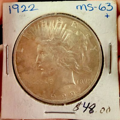 Sale Photo Thumbnail #17: 1922 United States Peace Silver Dollar