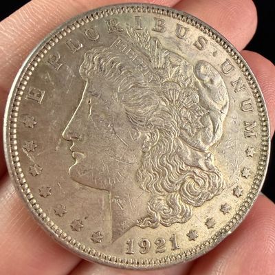 Sale Photo Thumbnail #30: US 1921 Morgan Silver Dollar
