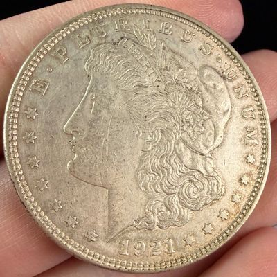 Sale Photo Thumbnail #99: US 1921 Morgan Silver Dollar