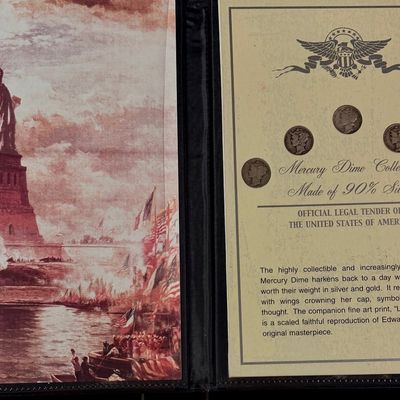 Sale Photo Thumbnail #170: A United States Commemorative Gallery Mercury Dime Collection