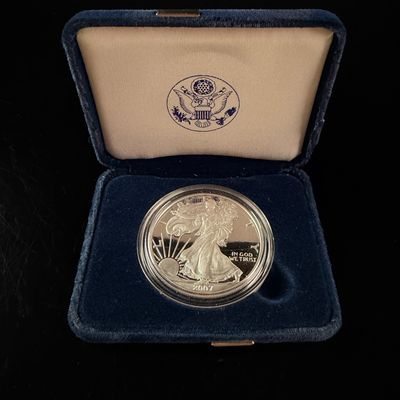 Sale Photo Thumbnail #191: US 2007-W American Silver Eagle Proof Coin
