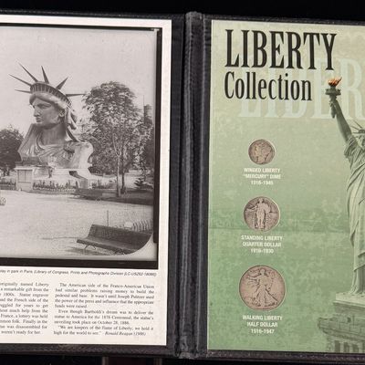 Sale Photo Thumbnail #204: A United States Commemorative Gallery Liberty Collection Three US Silver Coin Set