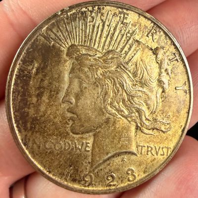 Sale Photo Thumbnail #194: 1923 US Peace Silver Dollar