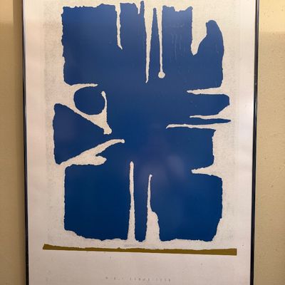 One of a Series of prints by Willie Baumeister