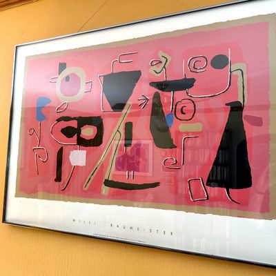 One of a Series of prints by Willie Baumeister