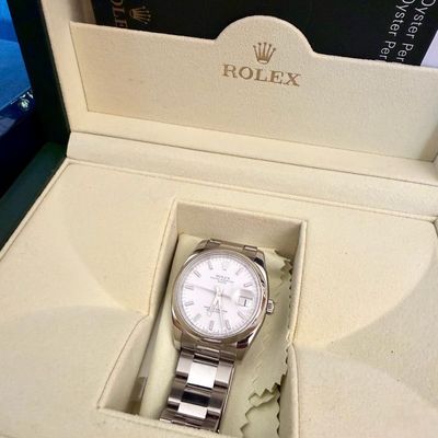 Oyster Perpetual Date in stainless steel 