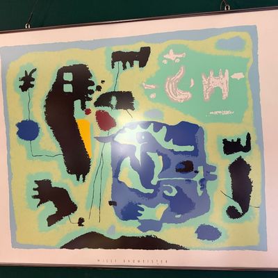 One of a Series of prints by Willie Baumeister