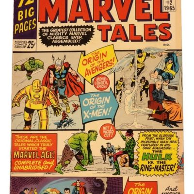 1965 Marvel Tales #2 King Size Annual