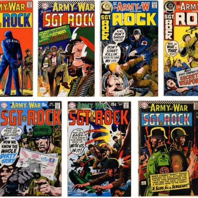 (7) Sgt Rock DC Comic Lot