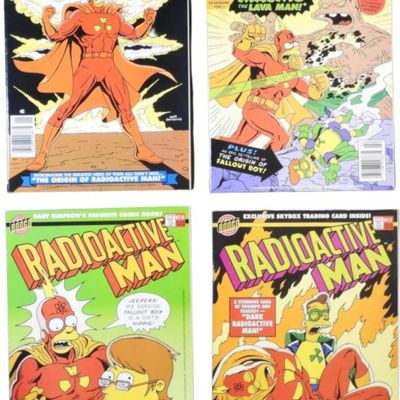 (4) Bongo Simpson's Radioactive Man