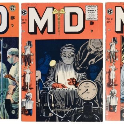 (3) Golden Age EC Comics - MD