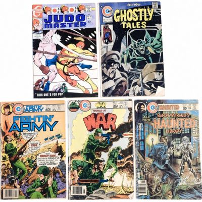 (5) Vintage Charlton Comics