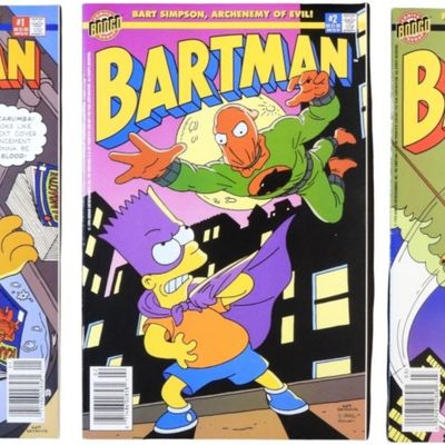 (3) Bongo Bartman Comics #1 thru #3