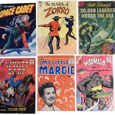 (3) Dell (3) CDC Vintage Comics