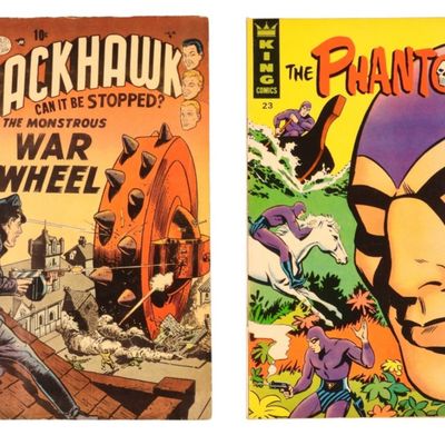 1952 Blackhawk & 1967 Phantom Comics