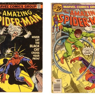 (2) Amazing Spider-Man #157 & #194 Marvel