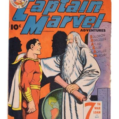 1945 Captain Marvel #47 Comic