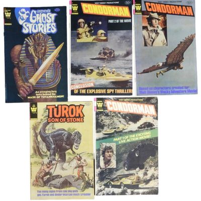 (5) Whitman Condorman, Ghost & Turok