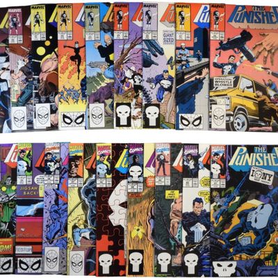 (18) The Punisher Marvel Comic Run