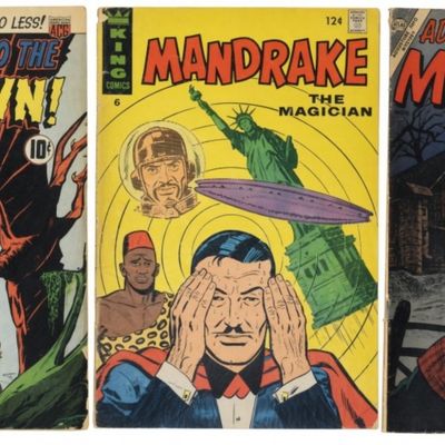 (3) Vintage Comics - Mandrake, Mystery