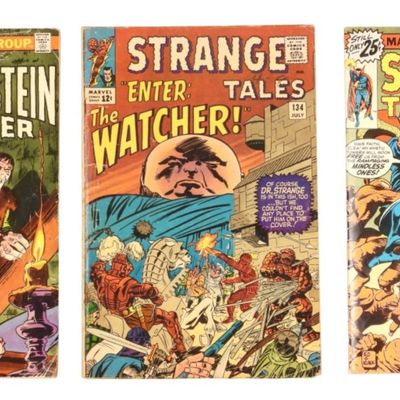 (3) Marvel Strange Tales & Frankenstein