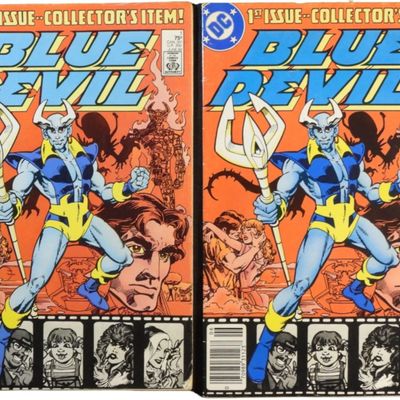 (2) Blue Devil #1 DC Comic Books