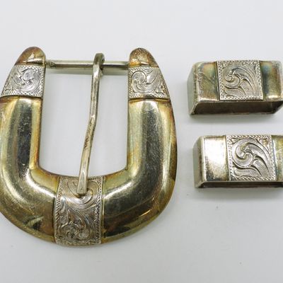 Sale Photo Thumbnail #360: Max Lang "The Crockett" Belt Buckle & More