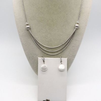 Sale Photo Thumbnail #255: Mother of Pearl Sterling Fashion Pieces
