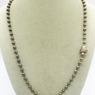 Sale Photo Thumbnail #209: Sterling Ball Chain Necklace