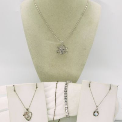 Sale Photo Thumbnail #330: Fashion Sterling Necklaces & Bracelets