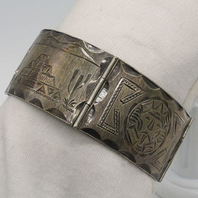 Sale Photo Thumbnail #309: Mexico Sterling Bracelet