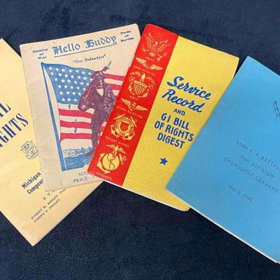 Sale Photo Thumbnail #241: Military Book Bundle G.I. Manual of Rights, Hello Buddy Comics of War Etc.