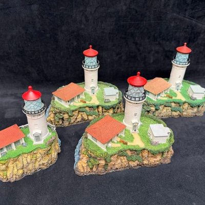Sale Photo Thumbnail #452: Harbour Lights Kilauea Point Figures 3 Hand Signed Event Exclusive