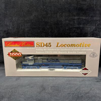 Sale Photo Thumbnail #449: Proto 2000 SD 45 Locomotive Item 30726 Ho Scale Limited Edition CSX#8919