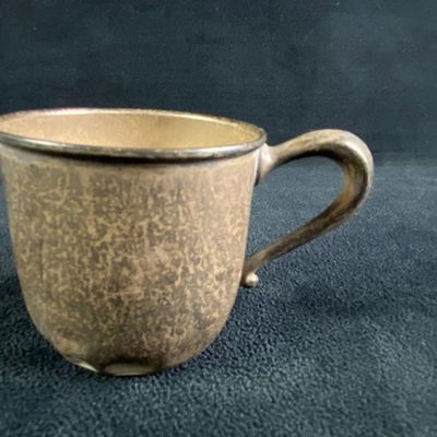 Sale Photo Thumbnail #107: 3 Antique Sterling Silver Baby Cups / Tea Cups
