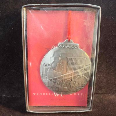 Sale Photo Thumbnail #245: Wendell August Veteran's Memorial Bridge Ornament Jim Ptacek Series
