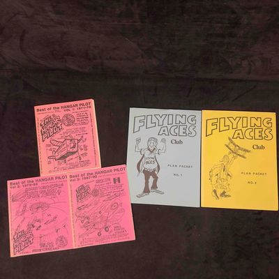 Sale Photo Thumbnail #175: Aviation Model Airplane Collectibles Drawings Manuals Catalogs Artwork Memorabilia