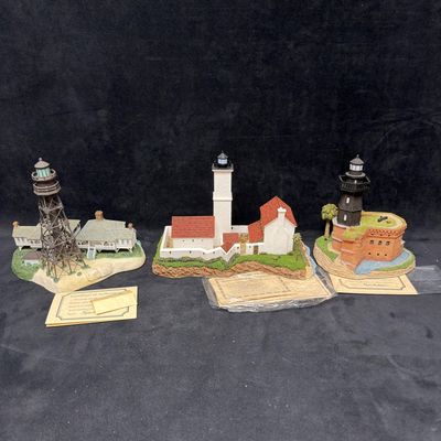 Sale Photo Thumbnail #369: Sanibel Island Old Saint Augustine and Fort Jefferson Harbour Lights 3 Florida Landmarks