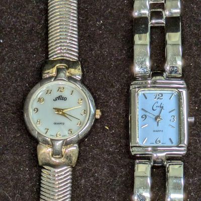 Sale Photo Thumbnail #317: 2 Vintage Ladies Alto And Cache Watches