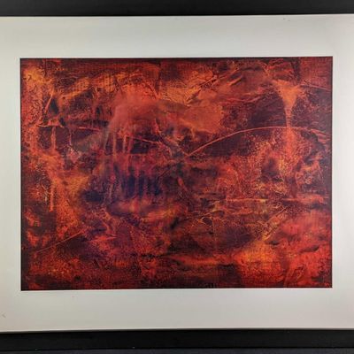Sale Photo Thumbnail #46: Original Framed Original Acrylic By Joan Willhide