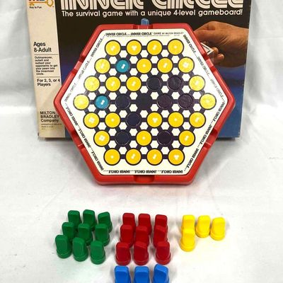 Sale Photo Thumbnail #498: Vintage 1981 Inner Circle Milton Bradley Board Game